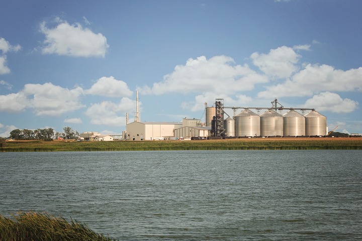 미국 중서부에 위치한 바이오에탄올 생산 공장. SK E&S는 이 곳에서 발생한 탄소를 포집·저장하는 프로젝트에 참여한다.